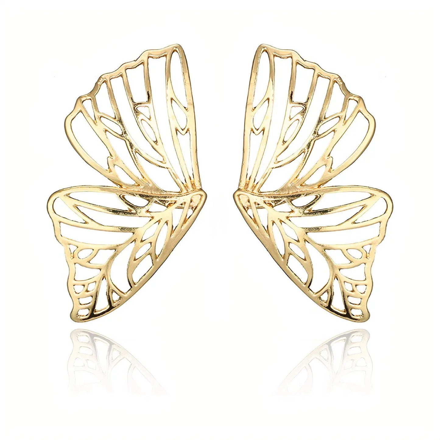Butterfly -Gold Earrings